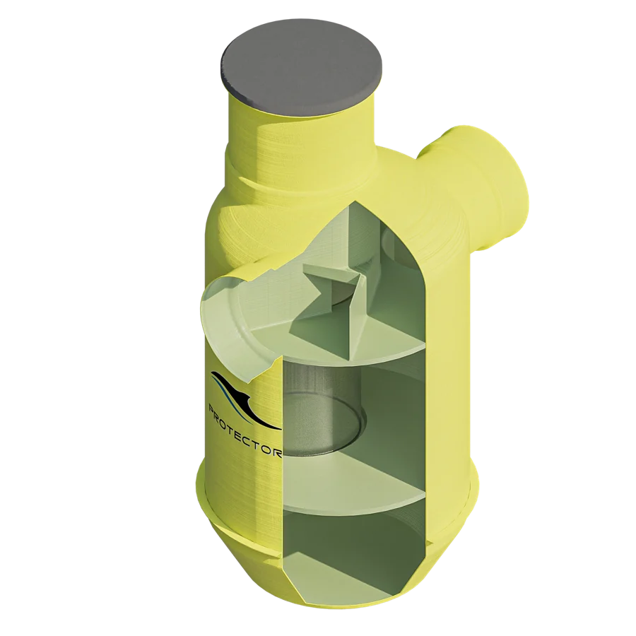 Primary treatment system illustration